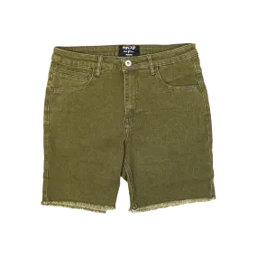 5.5" Stretch Jorts - Army Olive