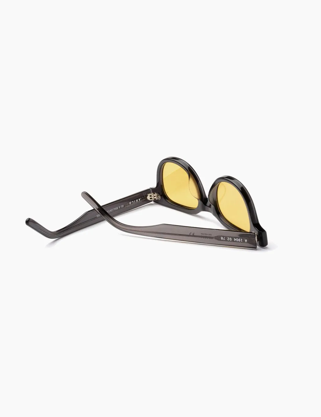 Akila Legacy Sunglasses - Onyx/Yellow Lens