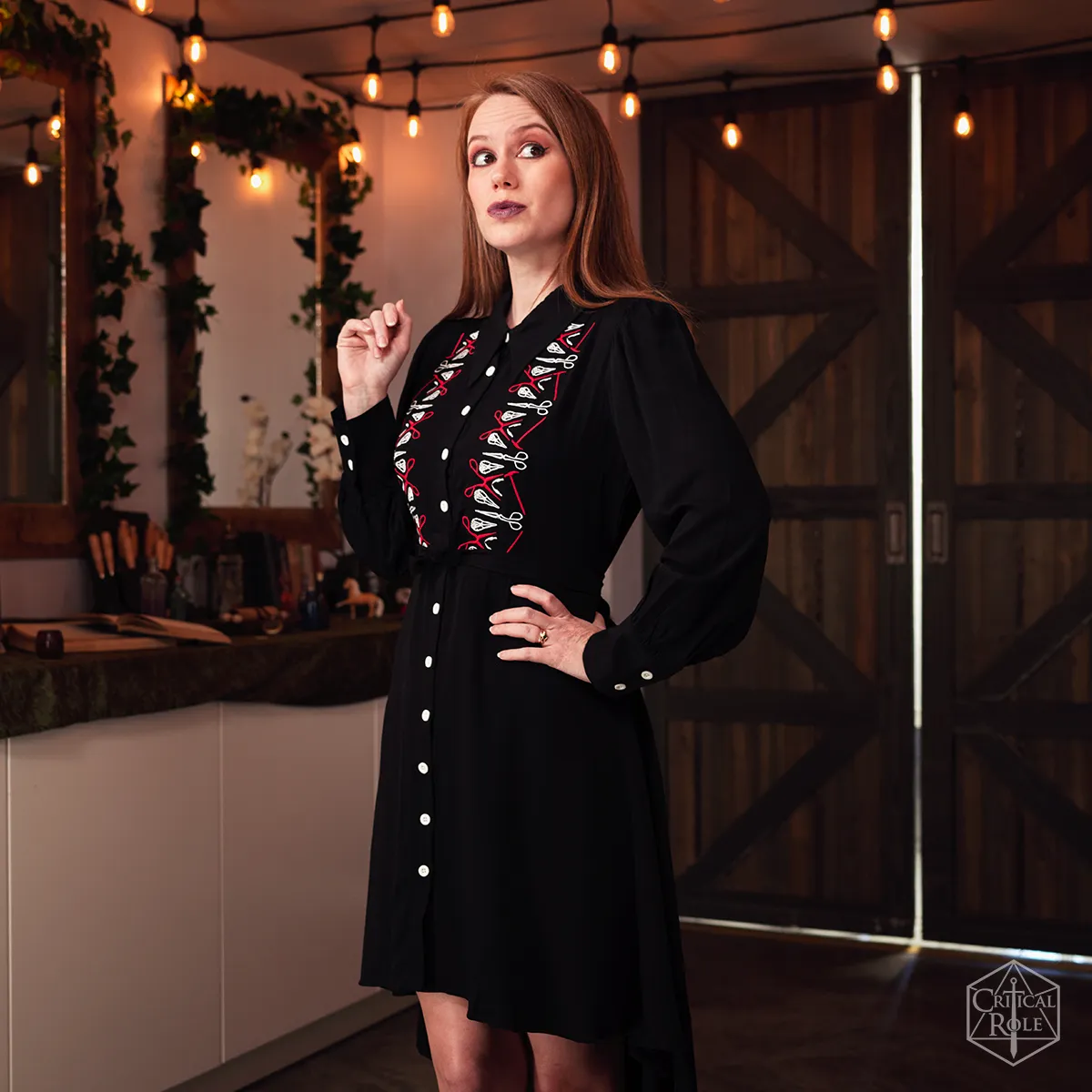 Bells Hells Collection: Laudna Shirt Dress