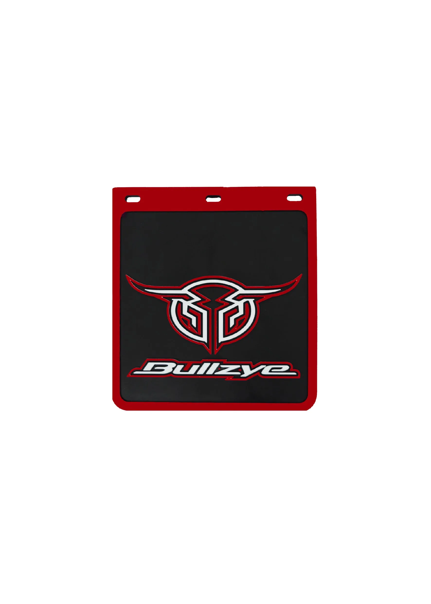 Bullzye Logo Mudflap Size A - Red