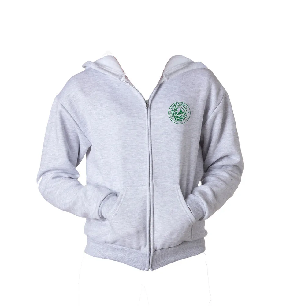 Camp Netimus Logo Zip Hoodie