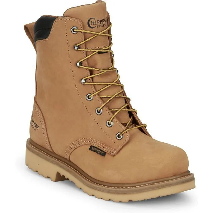 Chippewa Men's Northbound 8 WP 400G Insulated Work Boot -Wheat- NC2503