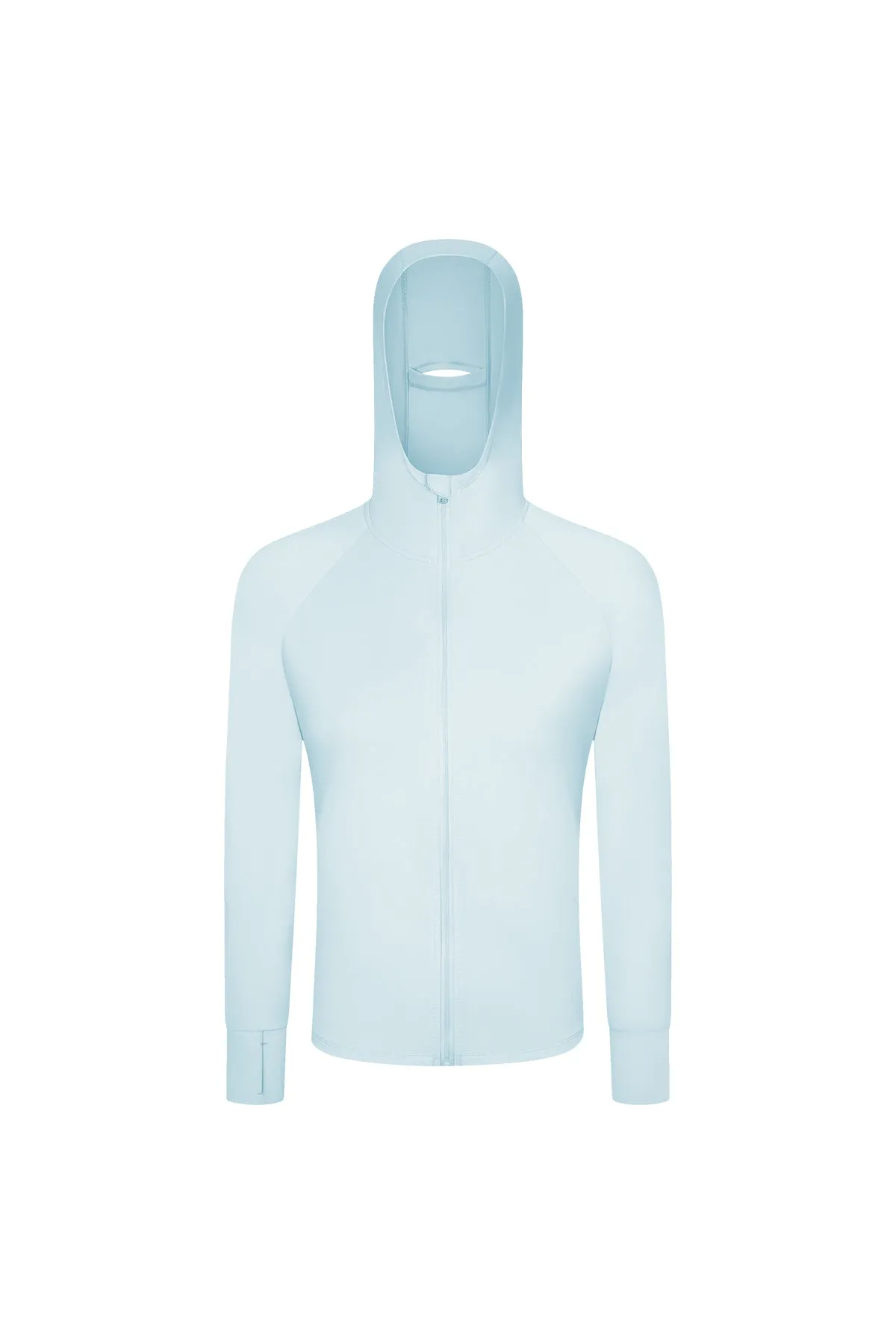 Cooling Breathable High-Stretch Long Hooded Jacket UPF50 