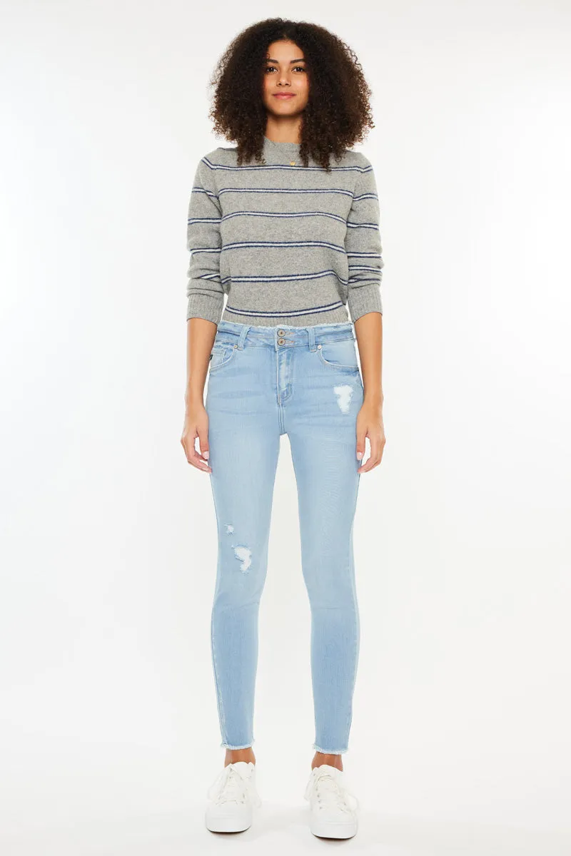 Danica High Rise Ankle Skinny Jeans