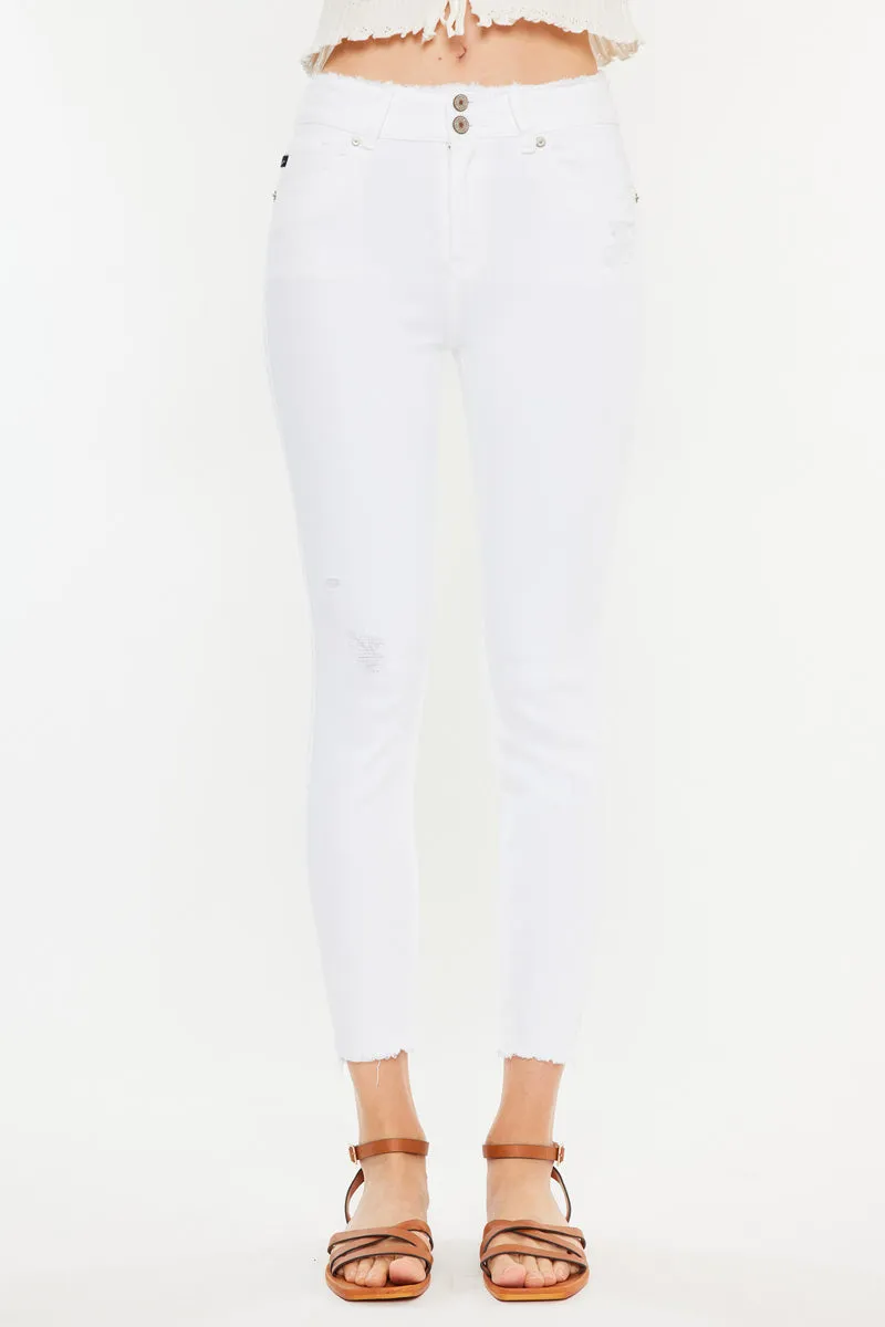 Danica High Rise Ankle Skinny Jeans