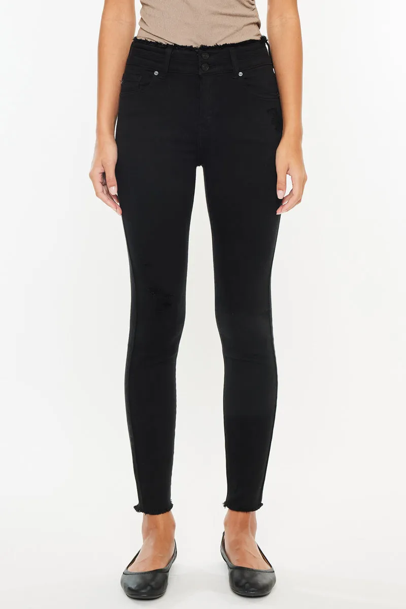 Danica High Rise Ankle Skinny Jeans