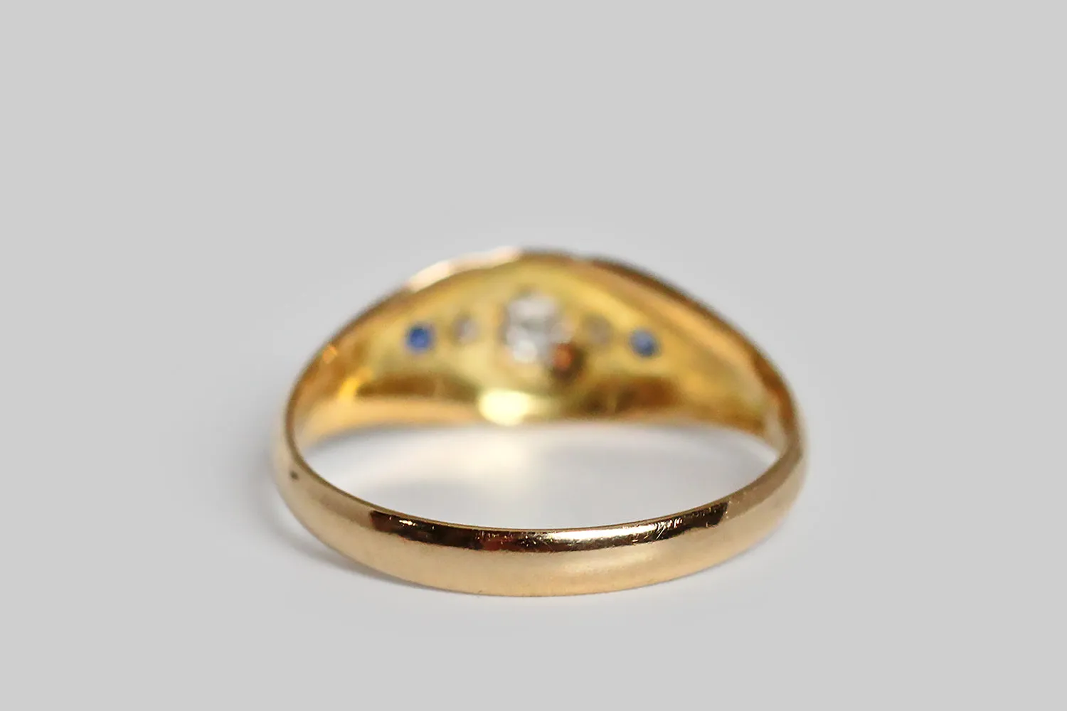 Edwardian OMC Diamond Cruciform Band