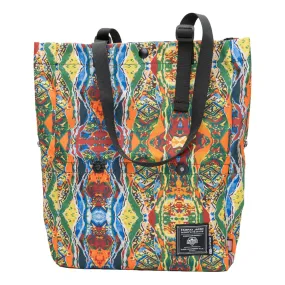 FAIRFAX COOGI PATTERN - 2 WAY MESSENGER TOTE-COOGI PRINT/BLACK