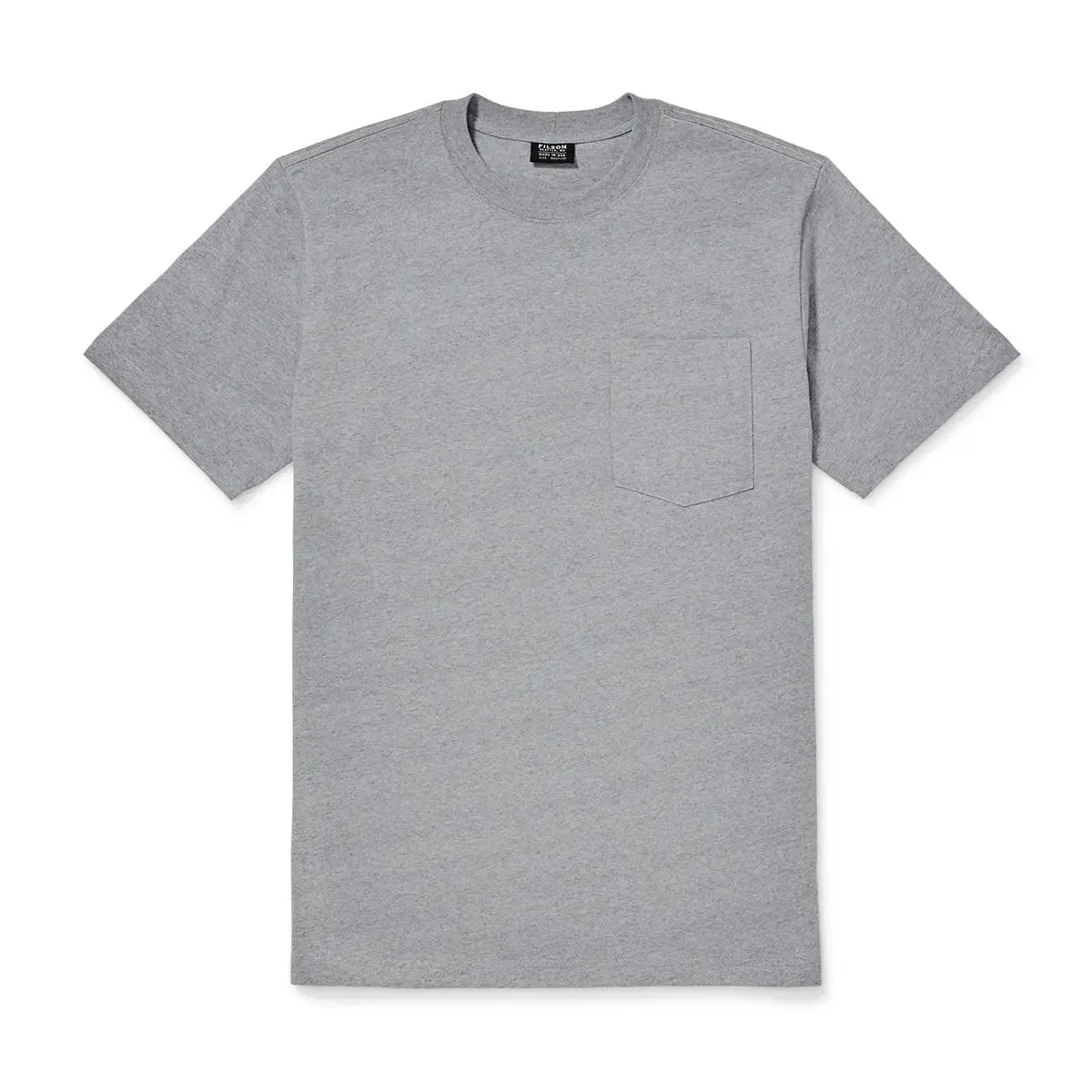 Filson Outfitter Solid One Pocket T-Shirt Grey Heather