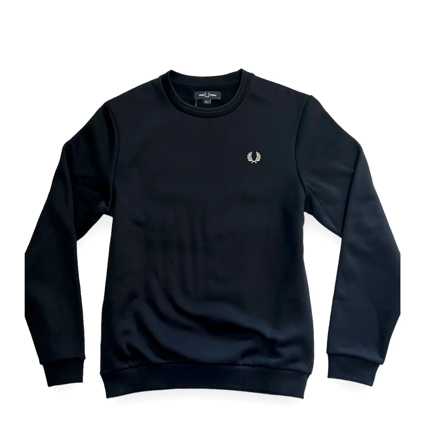 Fred Perry Printed Laurel Wreath Sweatshirt