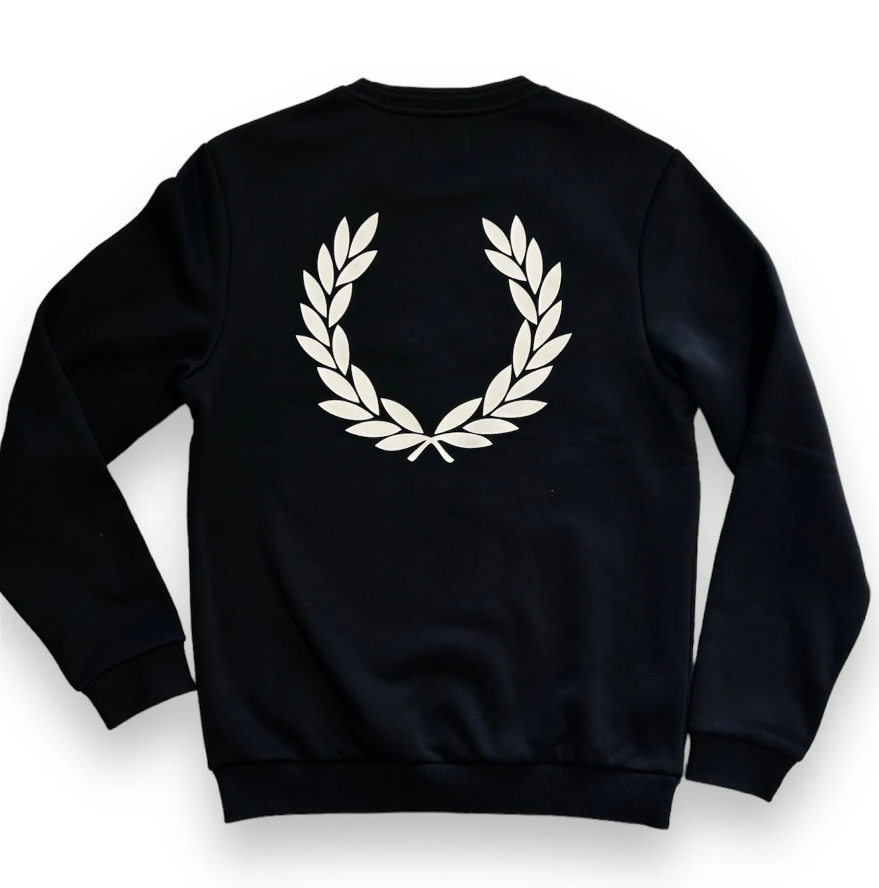 Fred Perry Printed Laurel Wreath Sweatshirt