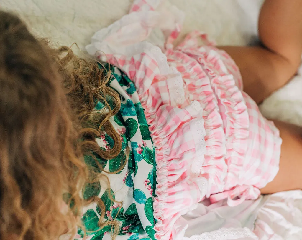 Gown with Bloomers - Floral Cactus