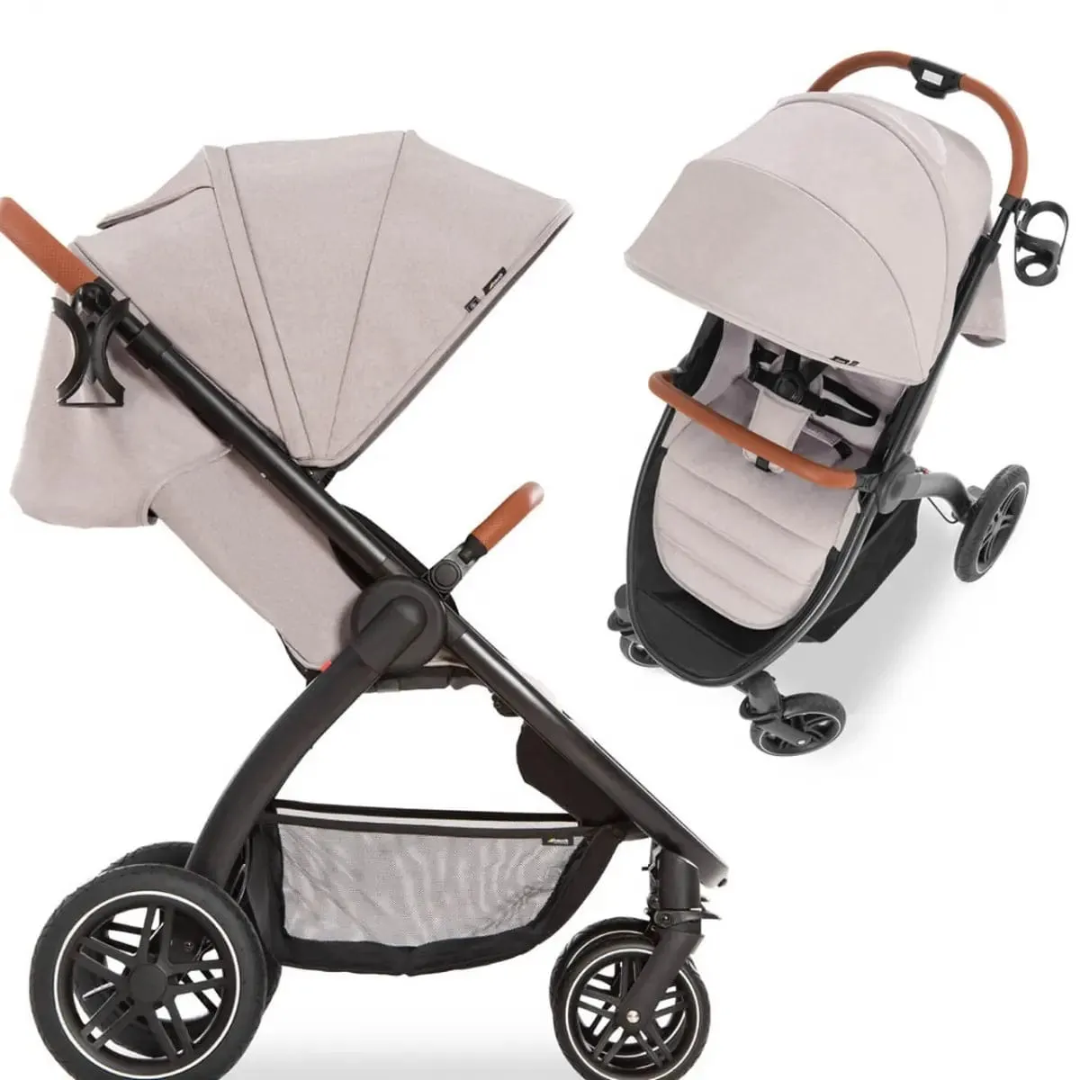 Hauck Uptown Pushchair - Melange Beige