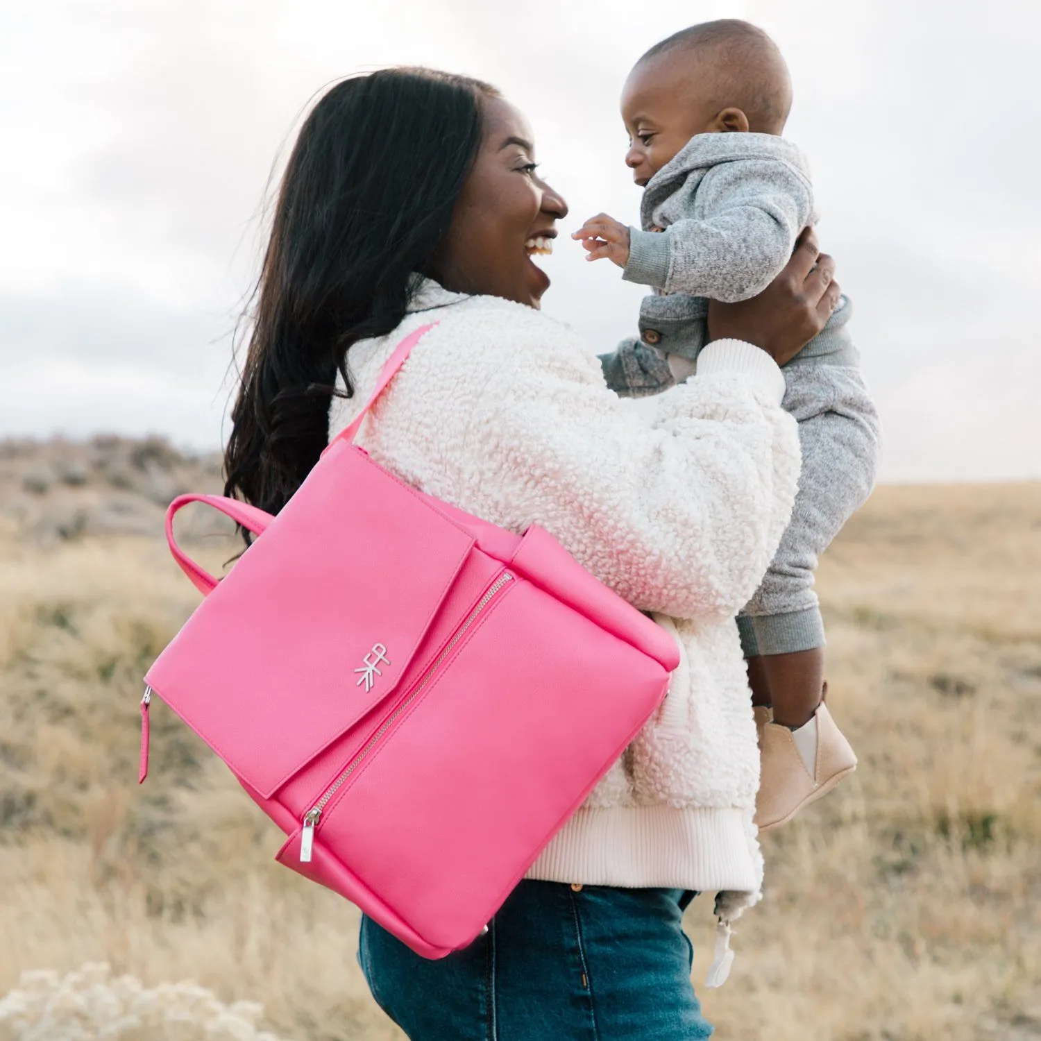 Hot Pink Mini Classic Bag II