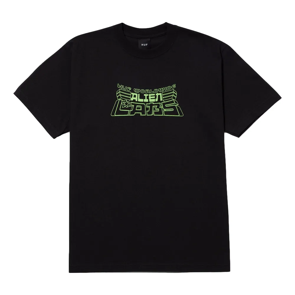 HUF HUF X ALIENLABS H-TYPE 420 S/S TEE-BLACK