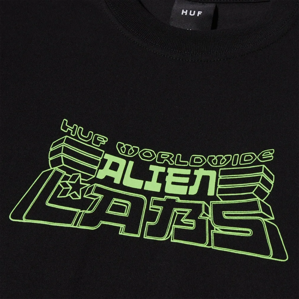 HUF HUF X ALIENLABS H-TYPE 420 S/S TEE-BLACK