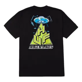 HUF HUF X ALIENLABS TRIPLE TRIANGLE S/S TEE-BLACK