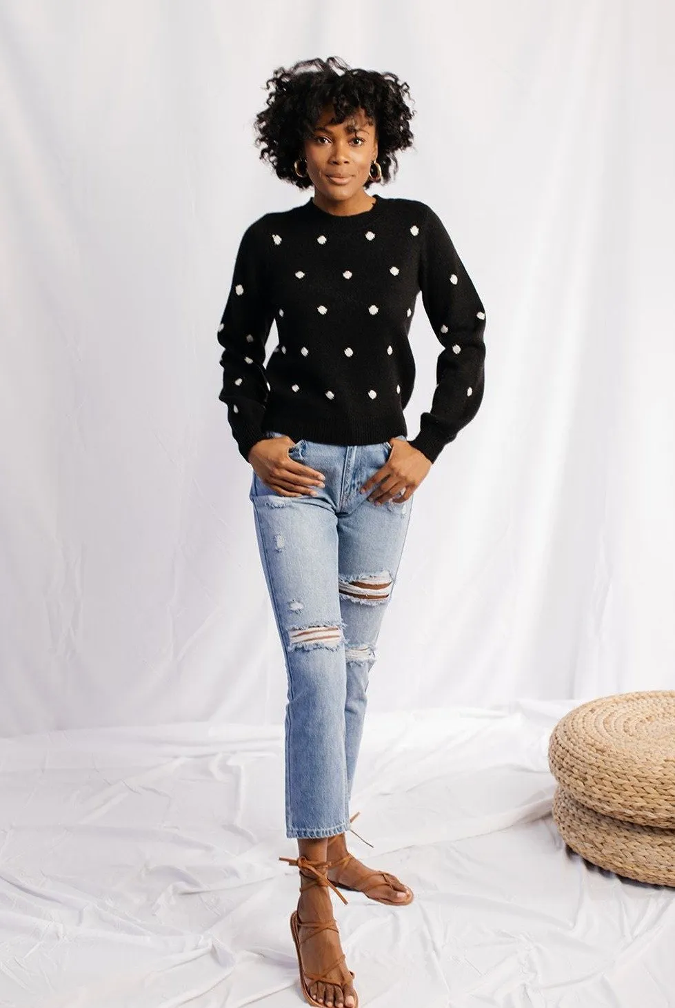 Jenny Polkadot Sweater