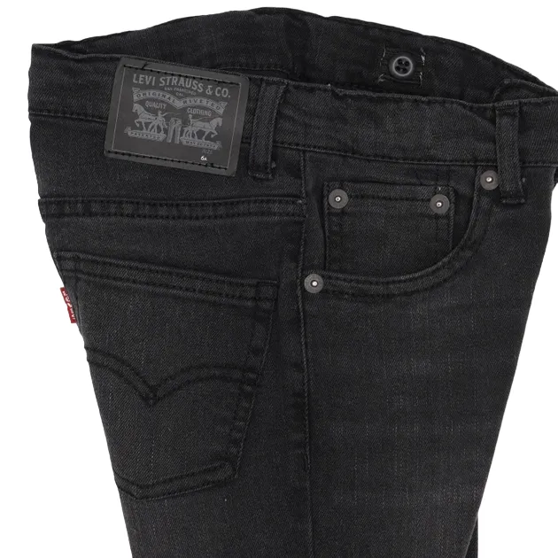 Levi's Kids trousers for children and boys Jeans 512 Slim Taper 8E6728 K8C black