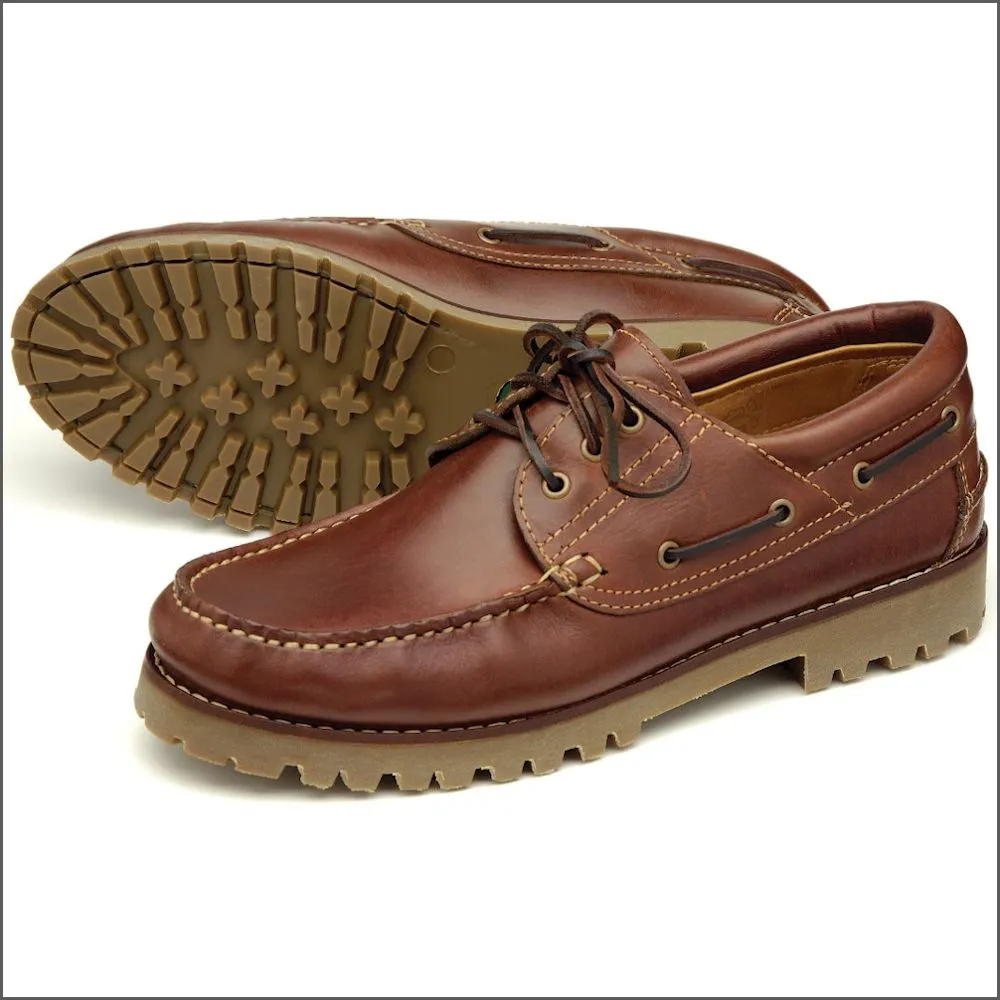 Loake 522 Brown Heavy Deck Shoe*