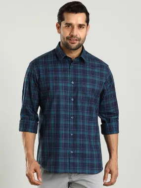 Men Checked Full Sleeve Cotton Shirt