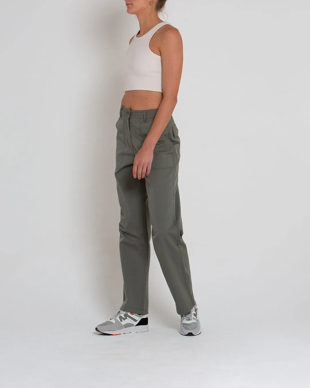 Mona Ripstop Pant - Lichen Green