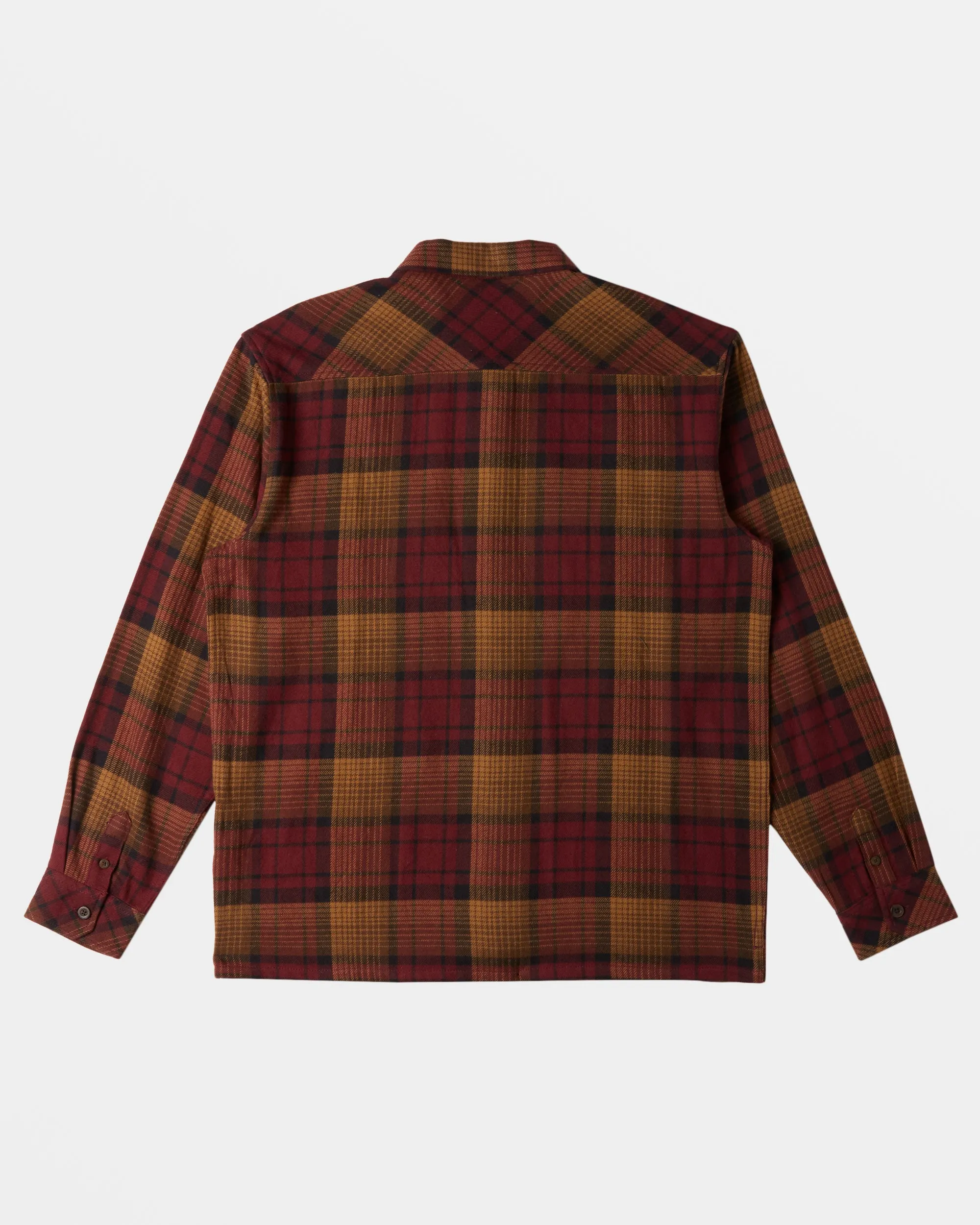 Offshore Long Sleeve Flannel Shirt - Port