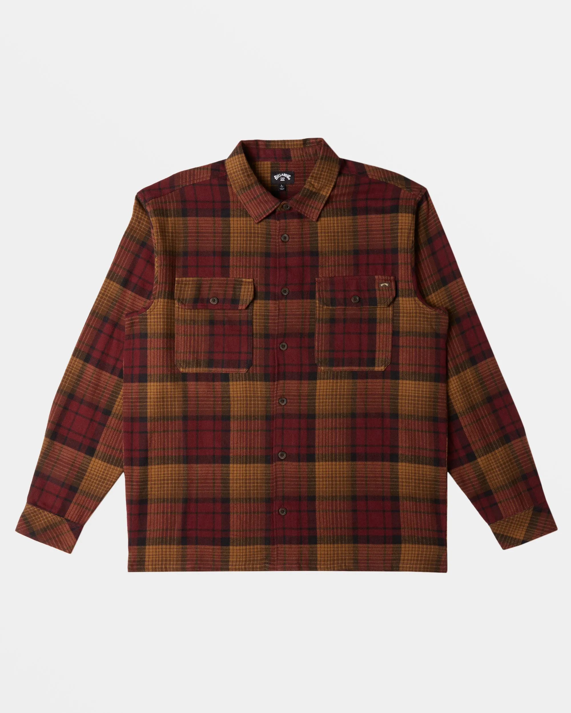 Offshore Long Sleeve Flannel Shirt - Port