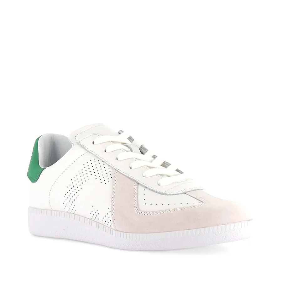 PACE - WHITE-GREEN LEATHER