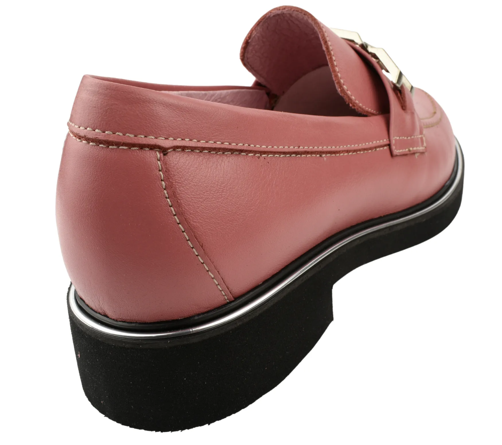 Pantofi casual, dama, ADA SHOES, 2211-10 roze, piele naturala