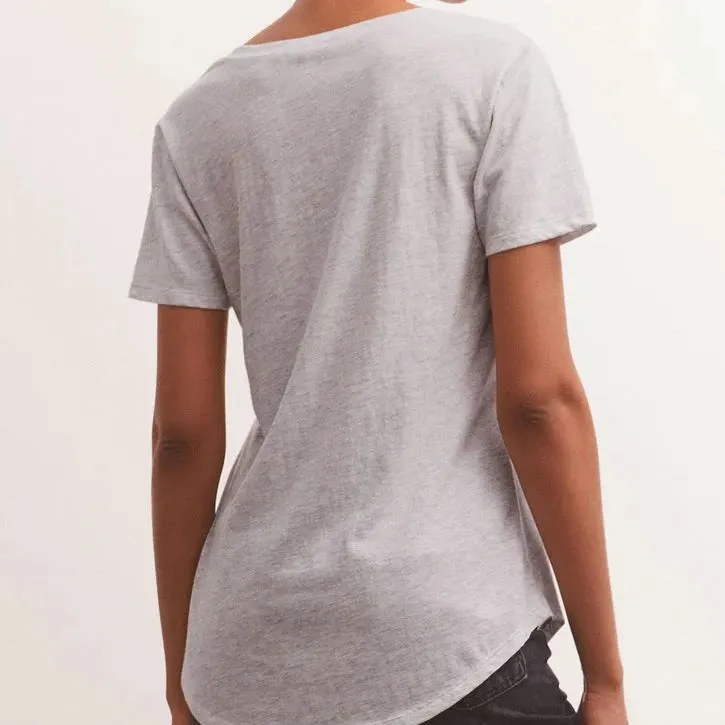 Pocket Tee (Light Grey)