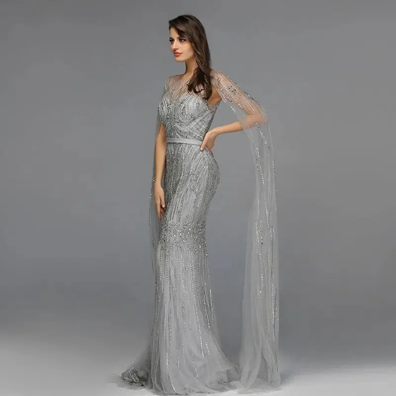 RANIA - Beaded Embellished Gown