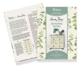 RHS Decoupage Paper Mint