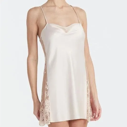 Rya Collection Darling Short Chemise 207 in Champagne