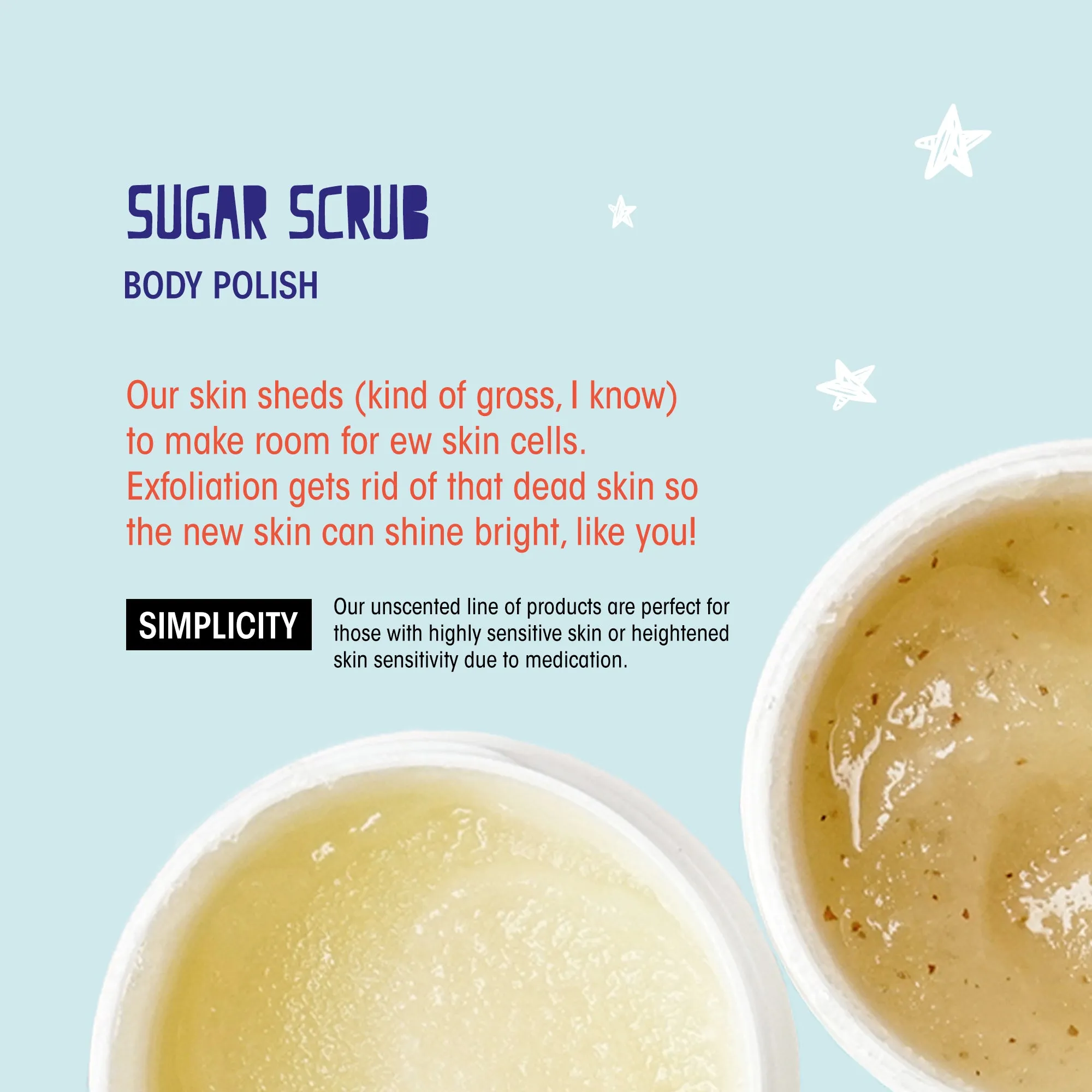 SIMPLICITY - SUGAR SCRUB