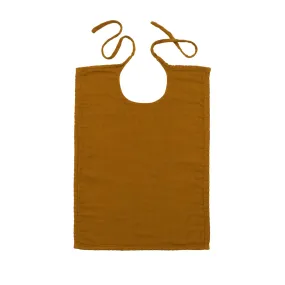 Square Baby Bib, Gold