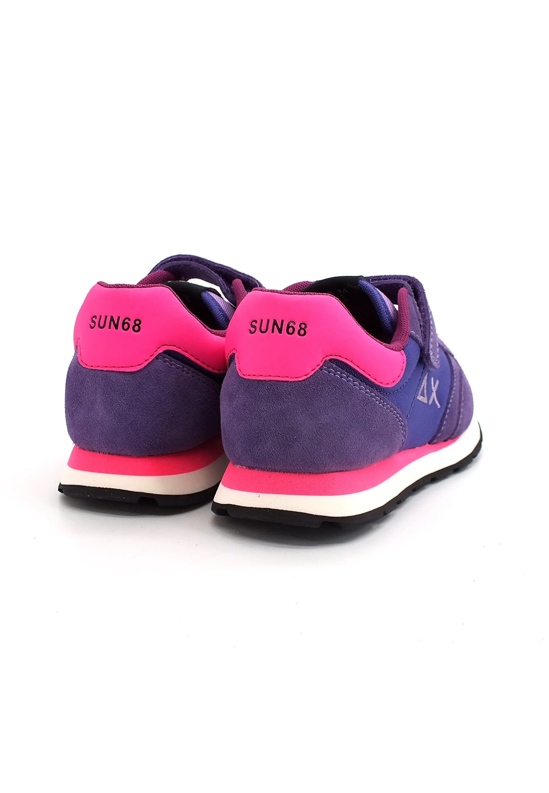 SUN68 Girl's Ally Solid Sneaker Bimbo Violet Z42401K