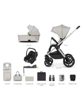 Venicci 3 in 1 Tinum UPLINE Cabriofix i-Size Travel System - Moonstone