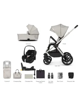 Venicci 3 in 1 Tinum UPLINE Pebble 360 PRO Travel System - Moonstone