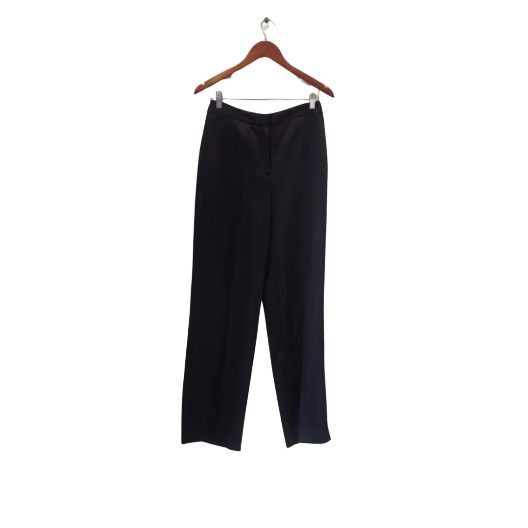 ZARA Black Satin Wide-leg Formal Pants | Brand new |